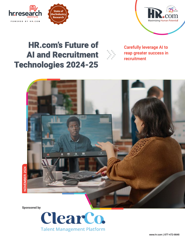 HR.com’s Future of AI and Recruitment Technologies 2024-25 HR.com’s Future of AI and Recruitment Technologies 2024-25