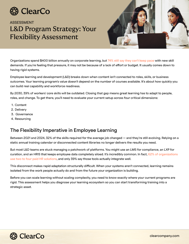 image-L&D Program Strategy- Your Flexibility Assessment