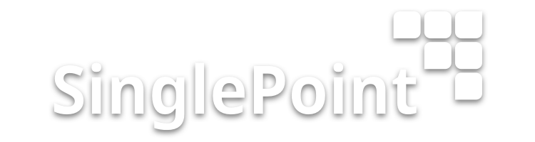 SinglePoint-White-Logo