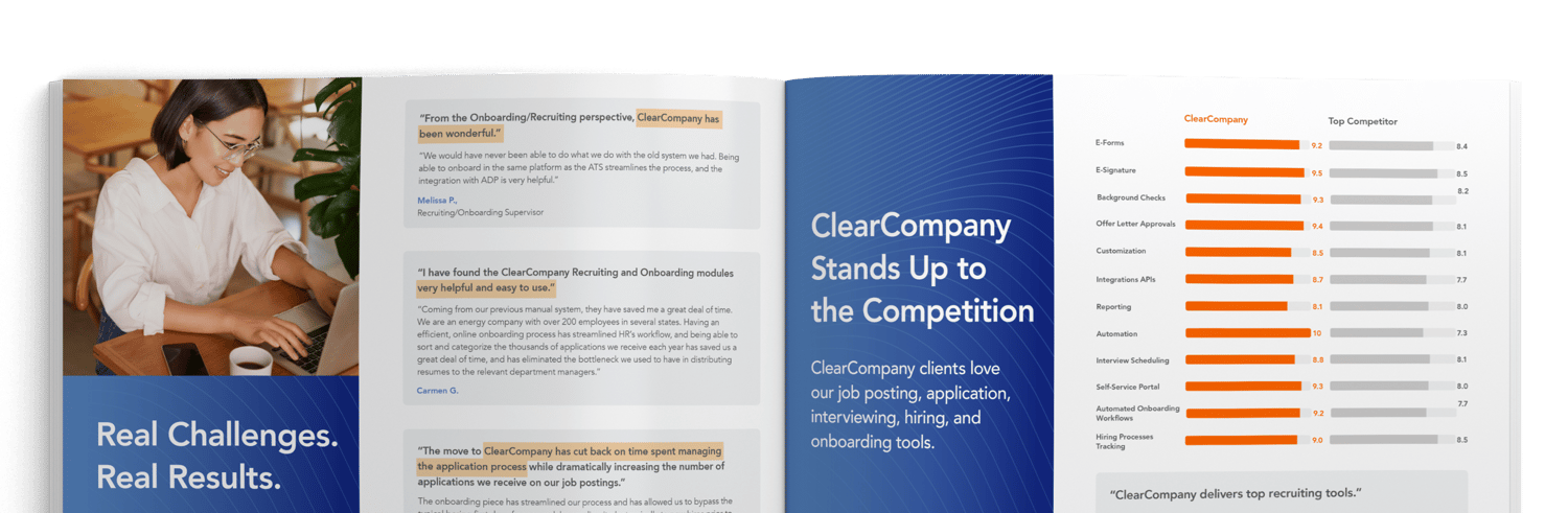 Client Reviews: Candidate Experience Mockup
