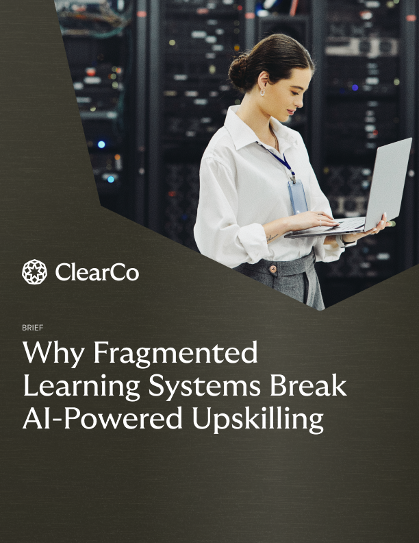 Cover Page - why fragmented learning systems break AI-powered upskilling
